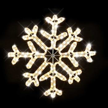  FLAKE-Suspension Flocon H55cm 