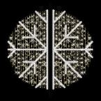  Snowflake H1,8x1,8m BL pt 