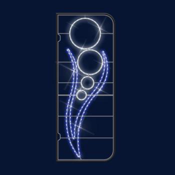  LUNA-Motif H2mxL0,6m LED bleu 