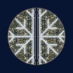  SNOWFLAKE - Double motif LED 