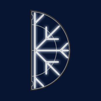 SNOWFLAKE - Motif NEON Blc fr 