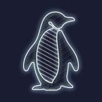  THEOPHILE-Pingouin H90xL63cm 