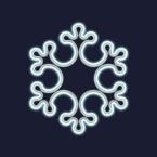  SUPER KANNIK-Motif Flocon n�on 