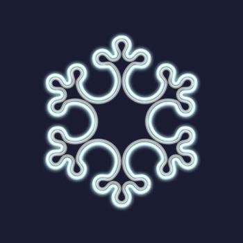  SUPER KANNIK-Motif Flocon n�on 