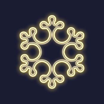  SUPER KANNIK-Motif Flocon n�on 