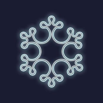  MEGA KANNIK-Motif Flocon n�on 