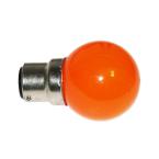  Ampoule B22 LED orange 