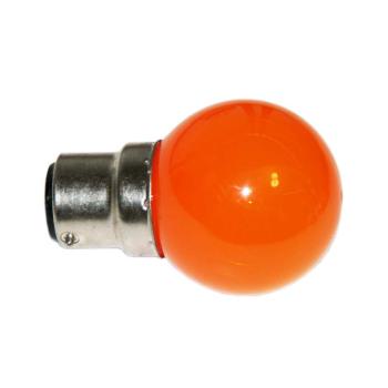  Ampoule B22 LED orange 