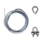  KIT CABLE acier non gain� 15M 
