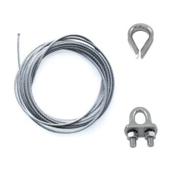  KIT CABLE acier non gain� 50M 