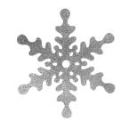  Flocon paillet O40 cm Argent 