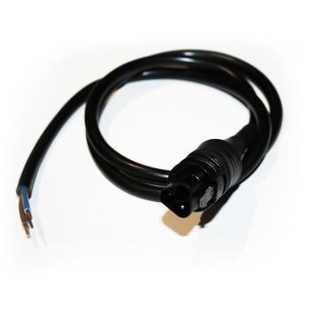  Cordon connecteur noir 2m IP68 