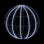  Neptune O0,88m Stripled blanc 