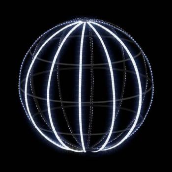 Neptune O0,88m Stripled blanc 
