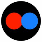  Gobo Verre 2 couleurs O25mm 