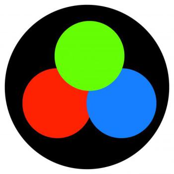  Gobo Verre 3 couleurs O54mm 