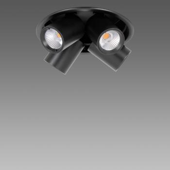 ASSO D 4 Small 56W Noir Cld Ip 