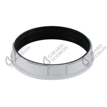  Bague E27 D.47 Vernissee Blanc 
