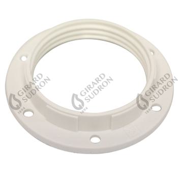  BAGUE E27 BLANCHE 57MM H12MM 