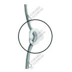  Arret De Cable Nylon Incolore 