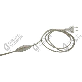  Cordon transparent 3 m. 140/16 