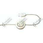  Cordon 2X0.75 L.3.50M Blanc In 