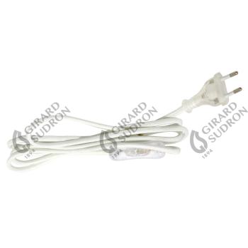  Cordon 2X0.75 Text.Blanc L2M I 