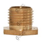  Raccord 6 Pans Laiton M.10X1 H 
