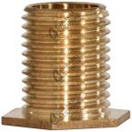  Raccord 6 Pans 10X1 Laiton H.1 