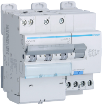  Disj.dif 3P+N 6-10kA C-20A 30m 