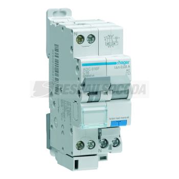  Disj.dif 1P+N 4.5-6kA C-16A 30 