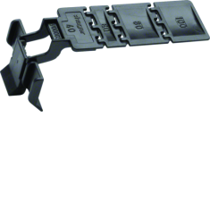  Clip goulotte c�blage BA7 