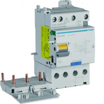  Bloc dif 2sort 3P+N 25A 30mA F 