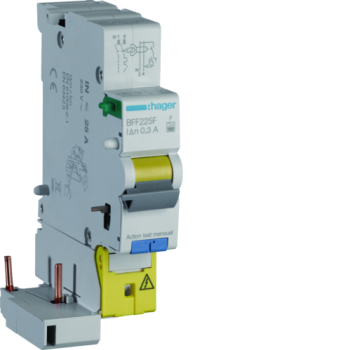  Bloc dif  1M 1P+N 25A 300MA F 