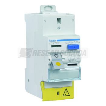  Inter. diff. 2P 40A 30mA AC Sa 