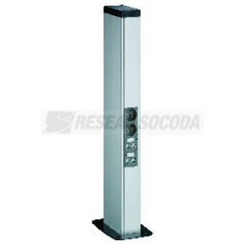  Colonnette 2 faces H650mm alu 