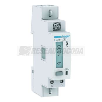  Compteur mono 40A MBUS MID 