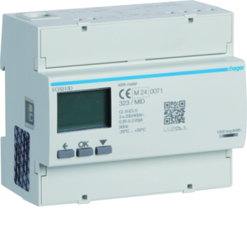  Compteur tri direct 125A 6M MO 
