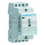  Contacteur cde manu 25A, 4F, 2 