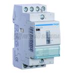  Contacteur cde manu 25A, 4F, 2 