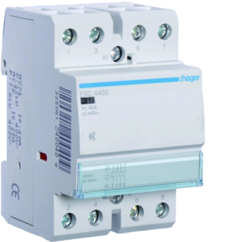  Contacteur Sil. 40A, 4F, 230V 