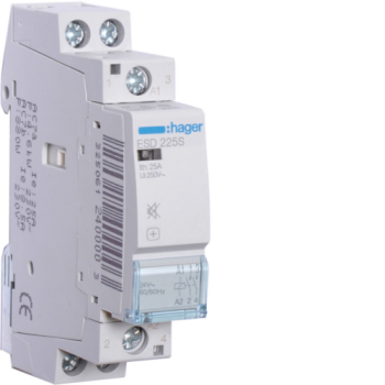  Contacteur Sil. 25A, 2F, 24V 