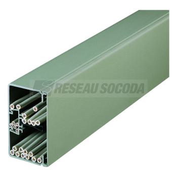 GOULOTTE FB60X110  PVC GRIS 70 