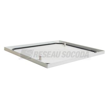  Plaq passe-c�ble ouverte 400x4 