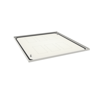  Plaq passe-c�ble ouverte 400x6 