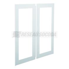  Jeu de 2 portes transp. 1100X1 