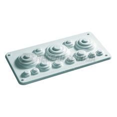  Plaque passe-c�bles, univers, 