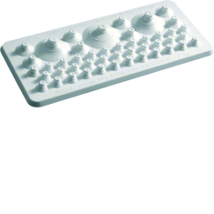  Plaque passe-c�bles, univers, 
