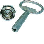  Serrure triangle m�le 