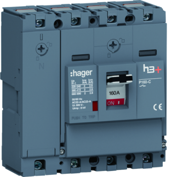  Interrupteur h3+ P160 4x160A 